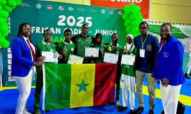 Taekwondo – Championnats d’Afrique 2025 : Le Sénégal récolte 11 médailles
