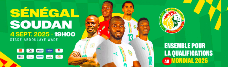 Éliminatoires CDM 2026 : Les Lions affrontent le Soudan au Stade Abdoulaye Wade, Léopold Senghor toujours en attente d’homologation