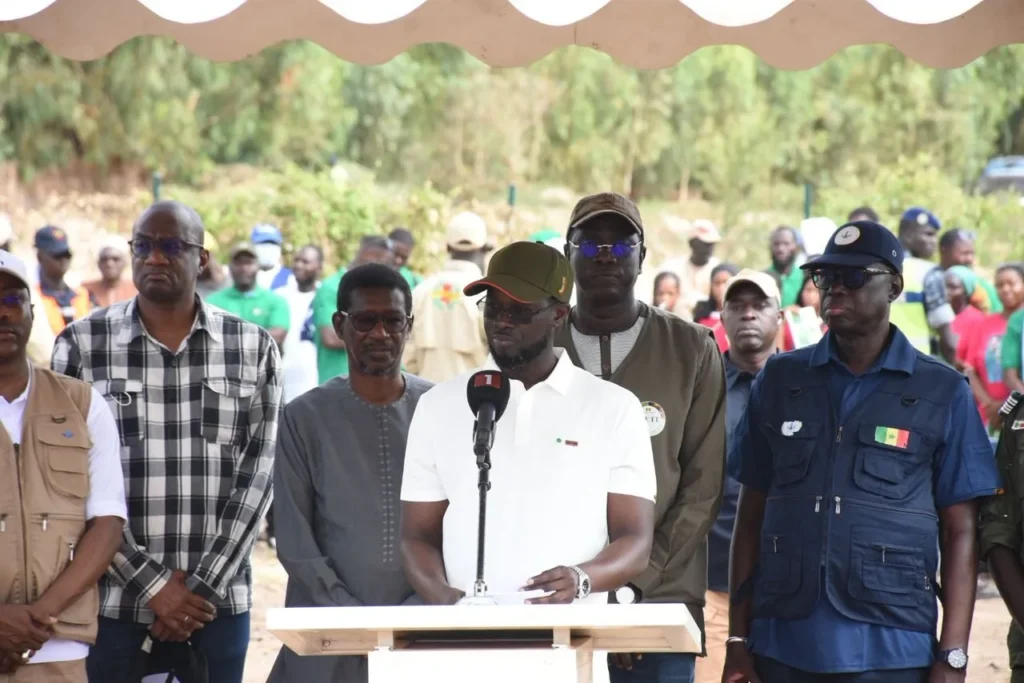 Bassirou Diomaye Faye lance le challenge « 1 million d’arbres plantés en 48 heures »