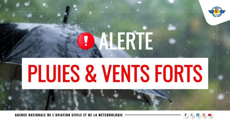 Alerte météo : pluies et vents forts attendus à Dakar et Thiès