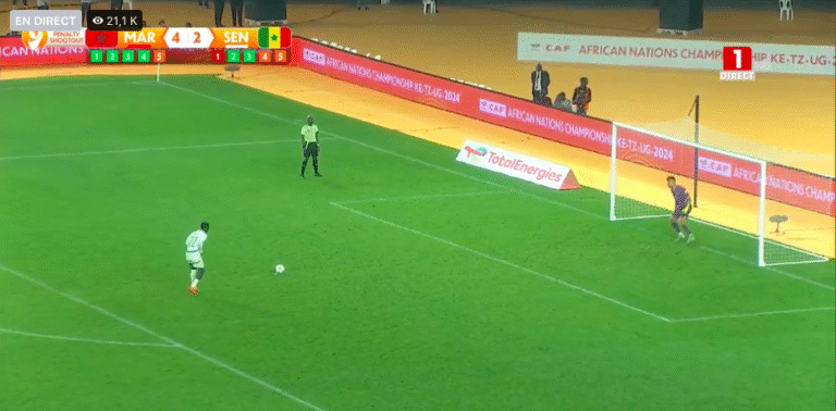 CHAN 2024 : le Maroc élimine le Sénégal en 1/2 finale  aux Tirs au But (3-5)