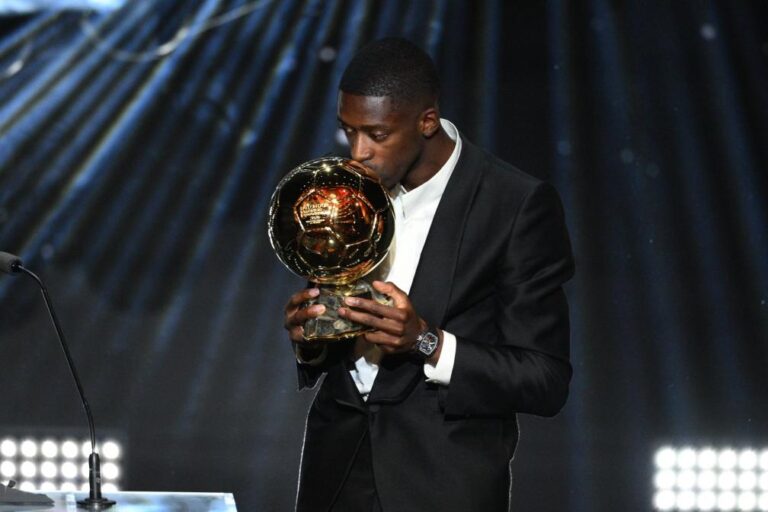 Le sacre de Dembélé, le triplé de Bonmati... La soirée du Ballon d'Or 2025 en images
