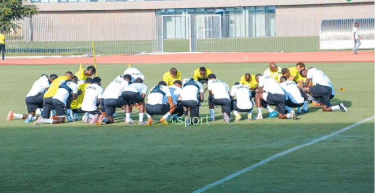 Équipe Nationale – Les Lions en regroupement : première séance d’entraînement ce lundi !