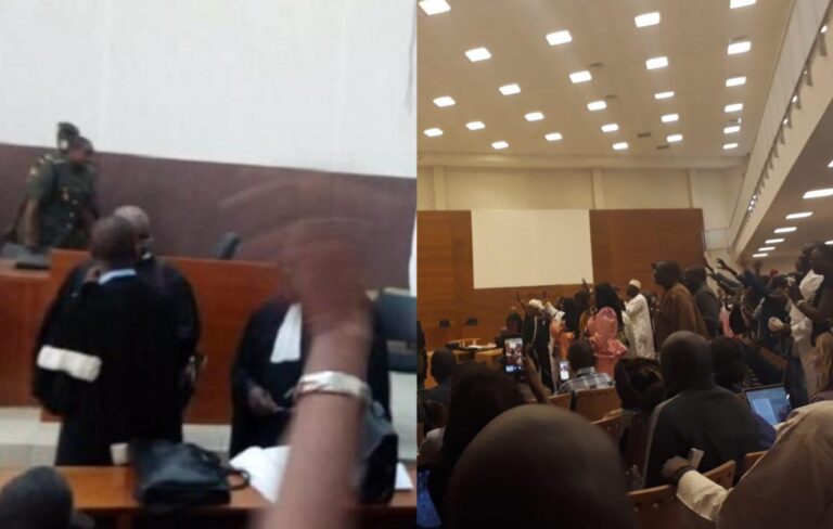 Coups et blessures : la victime exhibe son soutien gorge maculé de sang devant le juge