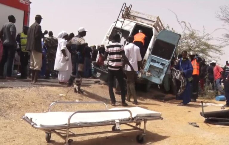 Saint-Louis : l'équipe de la RTS victime d’un accident