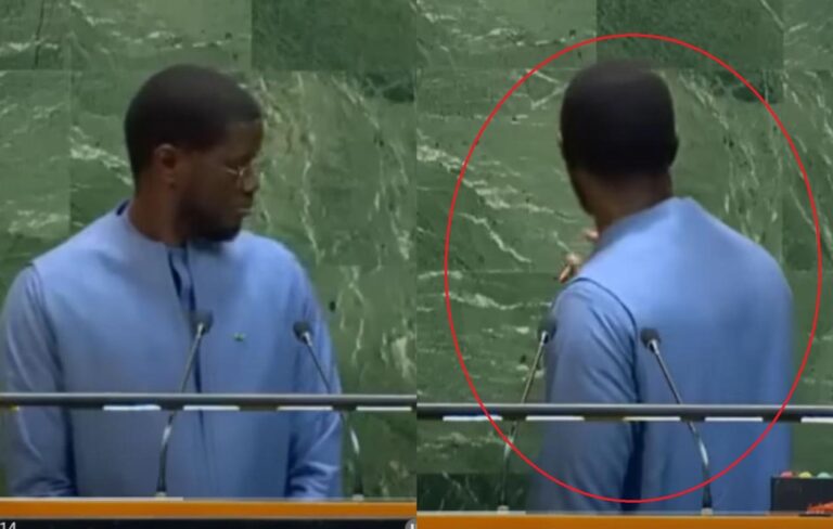 Erreur protocolaire sur le discours : La mésaventure de Diomaye Faye devant l'Assemblée de l'ONU (vidéo)