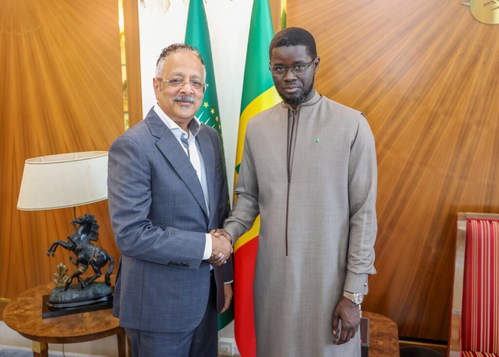 Bassirou Diomaye Faye, a reçue le directeur général du groupe Sudatel Telecom