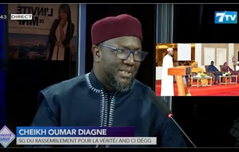 Cheikh Oumar Diagne sur la gestion du pouvoir: "Il y'a un partage du gâteau. Des gens m'ont dit que..."