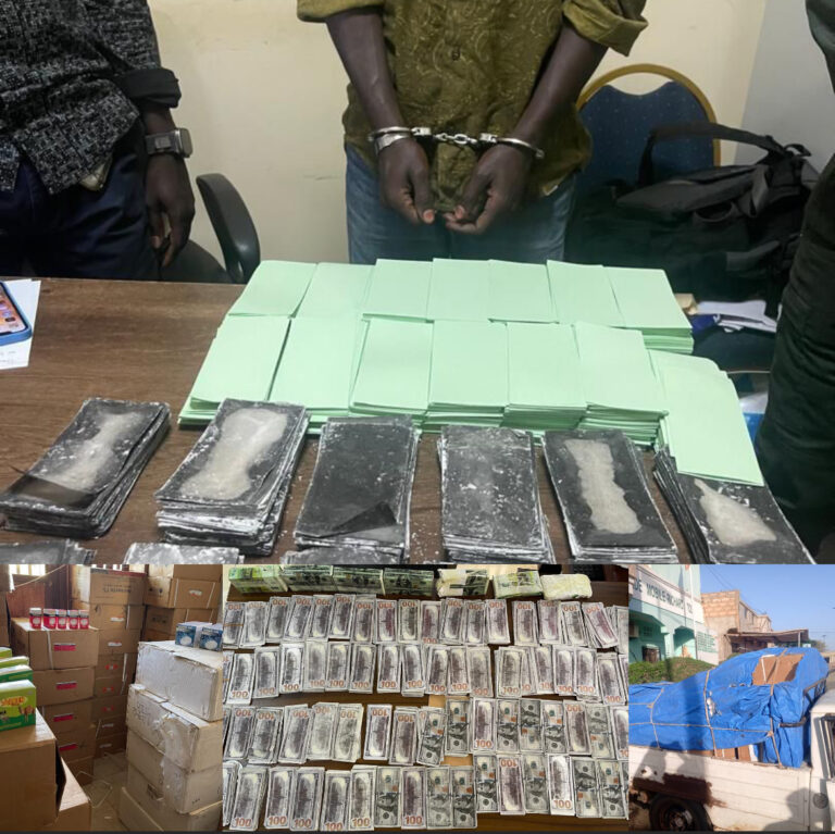 Lutte contre le trafic de tout genre : 19 000 faux billets et des médicaments d’une valeur de 228 millions F CFA saisis entre Koungheul et Dakar