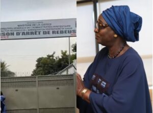 La ministre de la Justice Yassine Fall en visite à la prison de Rebeuss ce lundi
