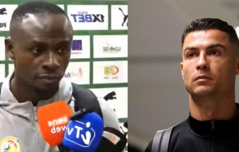 Coup franc contre la Mauritanie : Sadio Mané et le petit coup de pouce de Cristiano Ronaldo