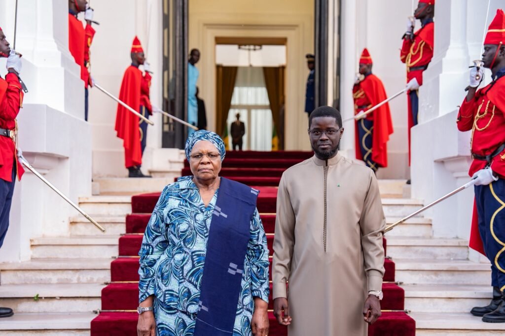 Visite de la Présidente de la République de Namibie Mme Netumbo Nandi-Ndaitwah