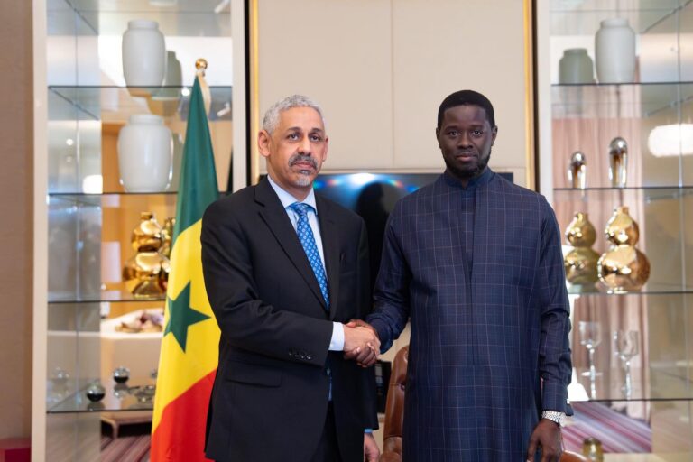 A Luanda en Angola, le président de la BAD rencontre le Président sénégalais Bassirou Diomaye FAYE