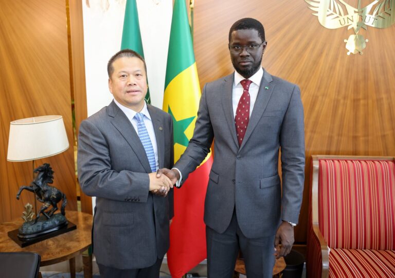 Audience présidentielle avec le PDG du groupe CGCOC : un suivi renforcé de la coopération sino-sénégalaise