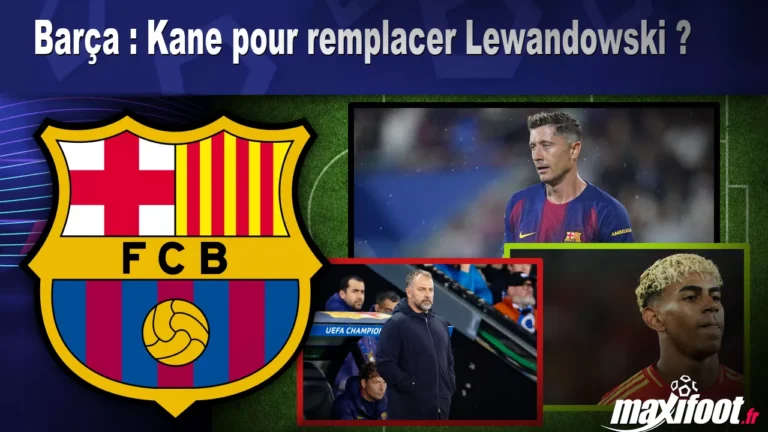 Barça : Kane pour remplacer Lewandowski ?