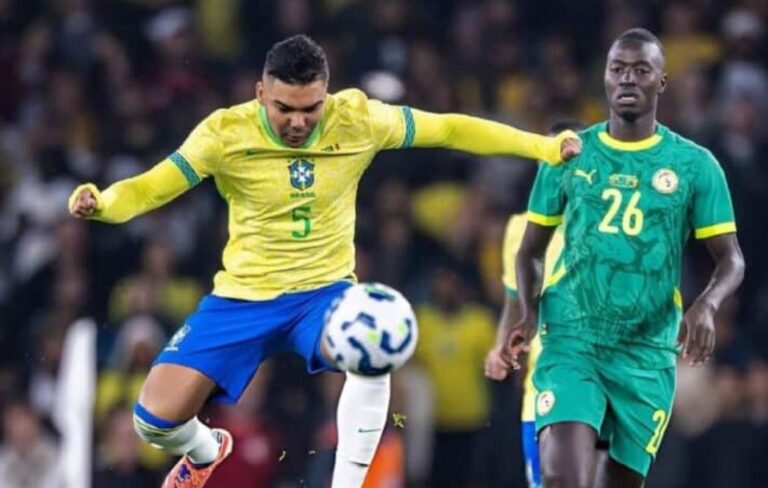 Le Sénégal s’incline (2-0) devant le Brésil et perd son invincibilité