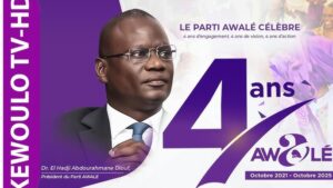 Célébration des 4 ans d’AWALE : Dr Abdourahmane Diouf réitère son appel au pardon et à la réconciliation