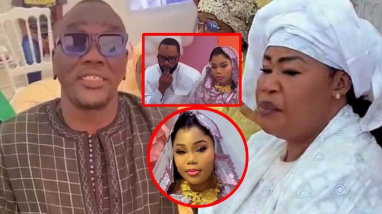 (Vidéo)- baptême de la fille de Fatou Gueweul, son ex-mari Petit La surprend avec de beaux témoignages