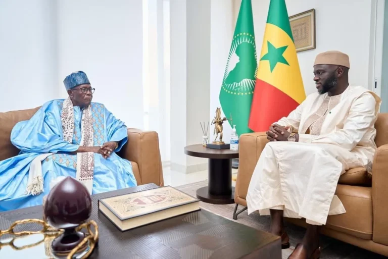 Assemblée nationale : le Khalife général de Léona Niassène reçu par le Président El Malick Ndiaye