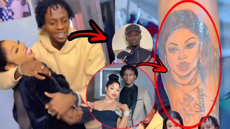 Amour, buzz ou folie ? Fou s’offre Mame Ndiaye Savon en tatouage