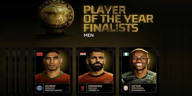 Ballon d’or africain 2025 : les trois finalistes révélés