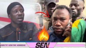 Abdou Nguer détruit Azoura et explose le plateau et le nomme « Ou es ton papa… »