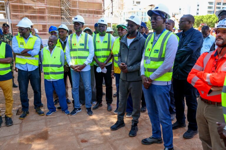 JOJ DAKAR-2026 : Les différents chantiers visités par le président Diomaye