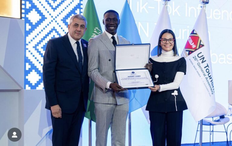 Khaby Lame, ambassadeur spécial de l’ONU Tourisme : un honneur pour le Sénégal