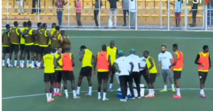 CAN 2025 : L’ultime séance « Tagato » des Lions avant le départ pour le Maroc