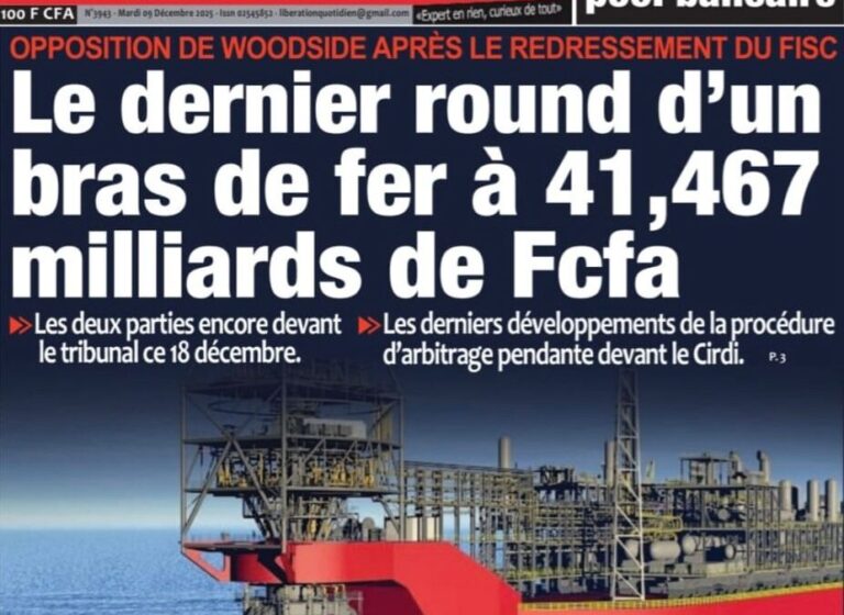 Découvrez les Unes des journaux sénégalais du mardi 9 décembre 2025