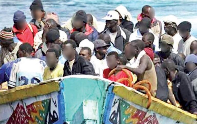 Émigration irrégulière : 110 candidats abandonnés en haute mer puis interceptés par la gendarmerie à Djiffer