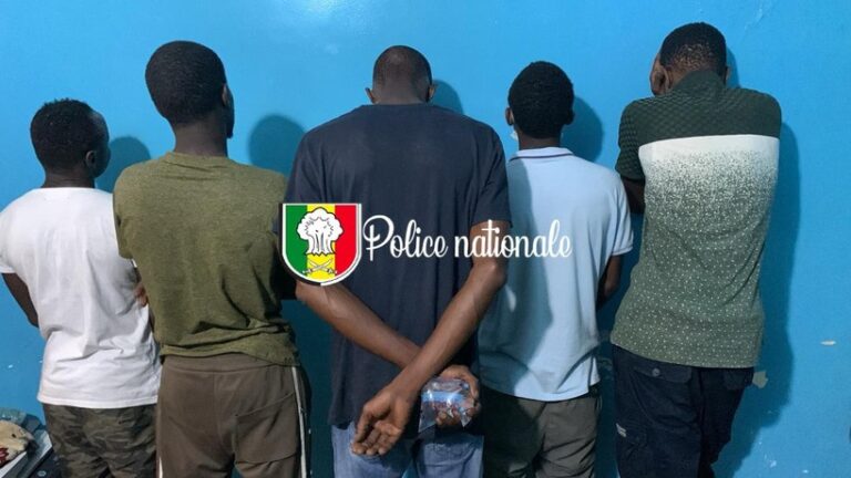 Mbacké : le "redoutable" Ibou Diba, présumé chef de gang, et quatre (04) de ses lieutenants interpellés