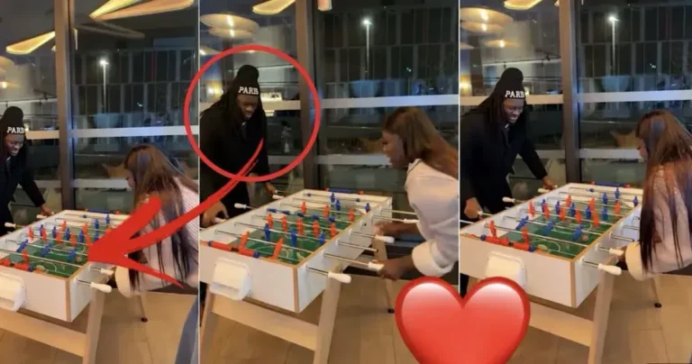 Lune de miel : Omaro et Sokhna Bator affichent leur complicité autour d’un baby-foot (Vidéo)