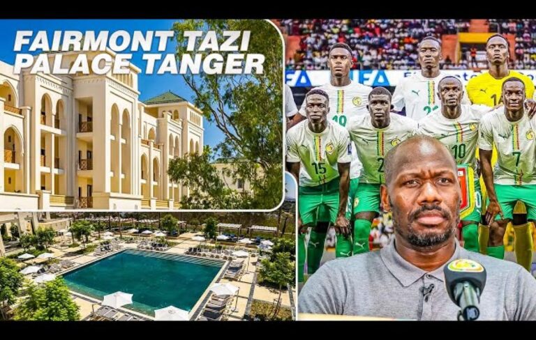 Hôtel 5 étoiles, chambres personnalisées : Séjour de luxe pour les Lions au Fairmont Tazi Palace de Tanger