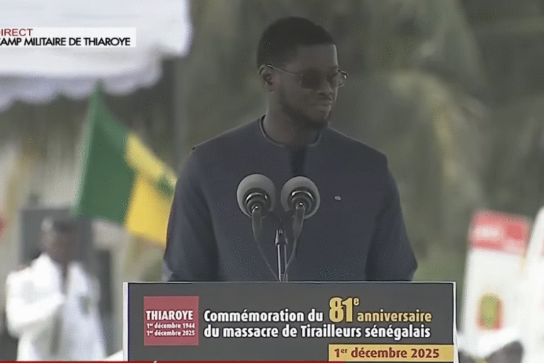 Président Diomaye Faye : « L’intégration de l’histoire du massacre de Thiaroye dans le programme scolaire sera renforcée »