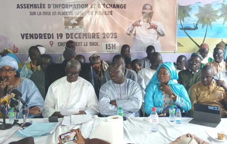 Macky Sall aux militants de Mbacké-Touba : "Pas de bataille de leadership"