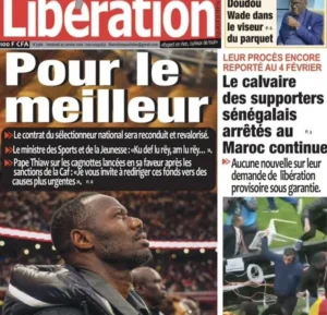 Découvrez les Unes des journaux sénégalais du vendredi 30 janvier 2026