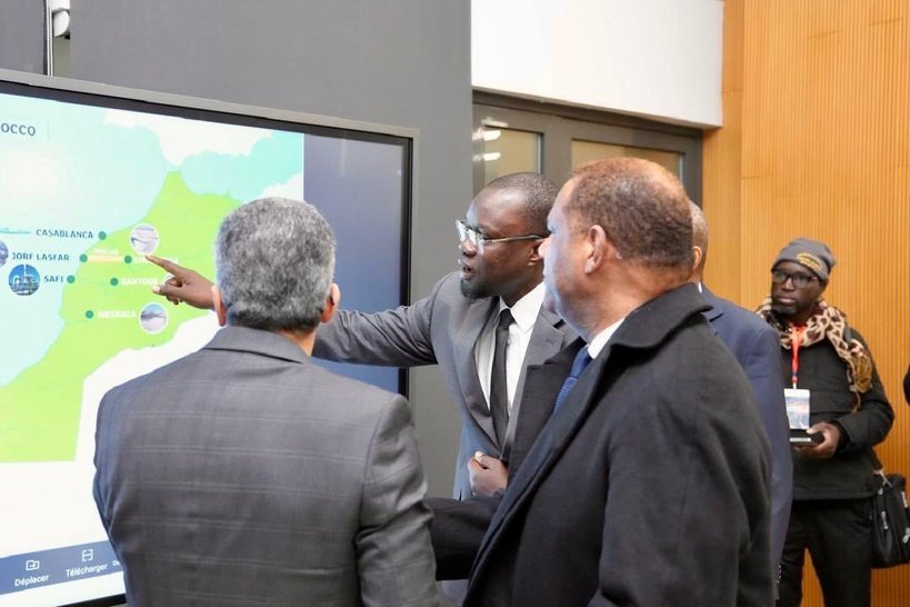 Maroc: Ousmane Sonko en visite à l’Office Chérifien des Phosphates (OCP)