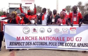 Éducation : le G7 rejette les explications de Guirassy et annonce une grève totale et une marche la semaine prochaine