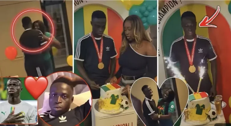 (Vidéo) – Krépin Diatta surpris par sa femme lors d’une grande fête après son sacre…