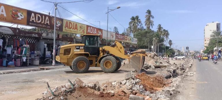 Médina : démarrage des travaux sur l’avenue Blaise Diagne…