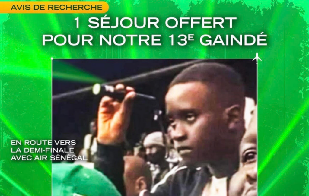 Sénégal–Égypte : Air Sénégal à la recherche de Mouhamed Saliou Ndiaye, le jeune supporter au laser