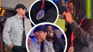 (Vidéo)- Wally Seck appuie El Hadj Diouf :« Double ballon d’or, yaw yay…»