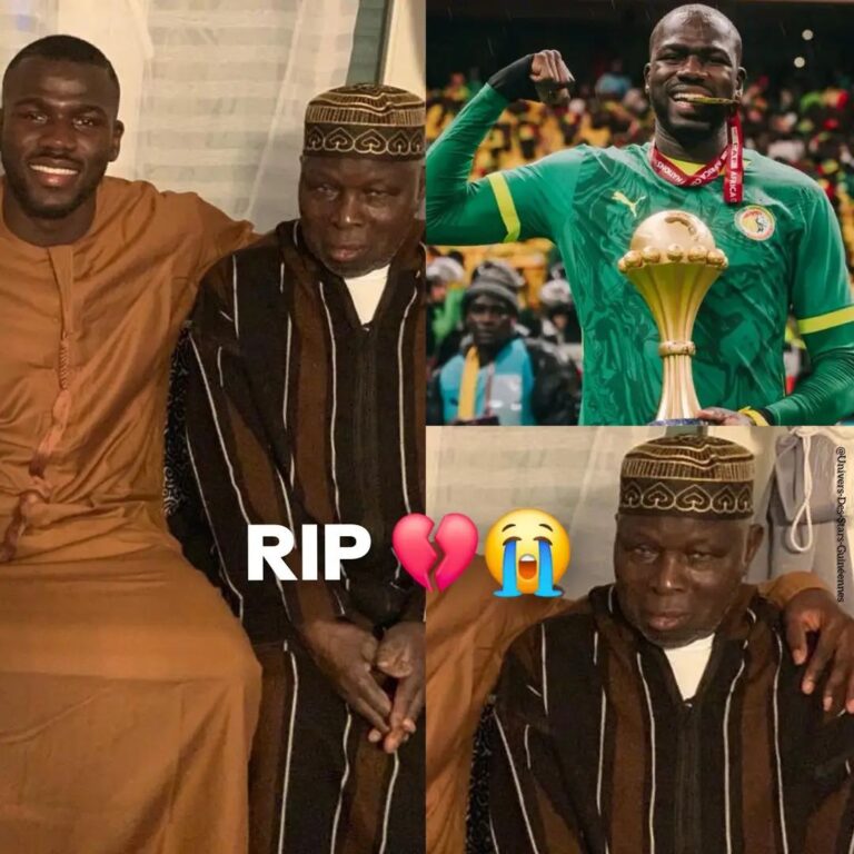 Les Lions endeuillés : Le capitaine Kalidou Koulibaly a perdu son père