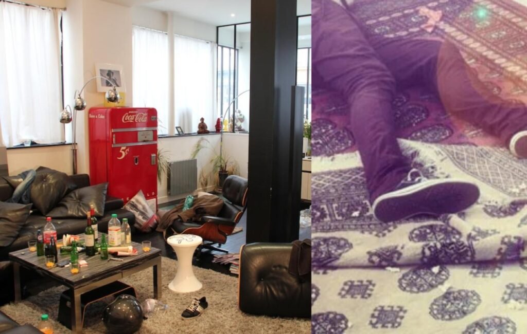 Pour célébrer le Nouvel An, un groupe de huit jeunes âgés de 16 à 23 ans, pour la plupart élèves et mécaniciens, a loué un