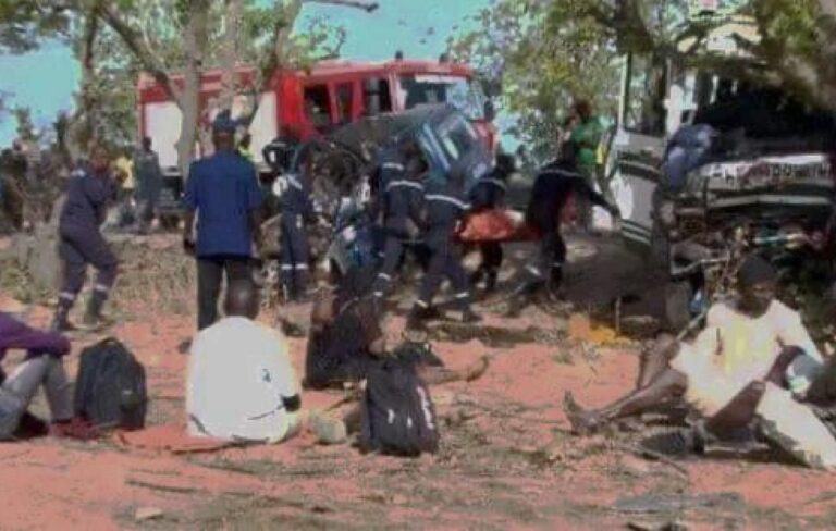 Guinguinéo : Un mort et 5 blessés dans un accident de la circulation