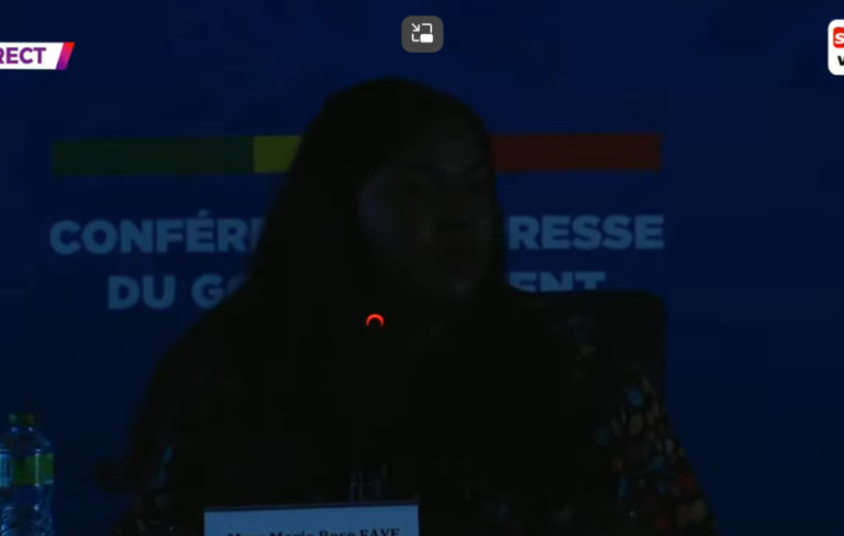 Une coupure d’électricité interrompt la conférence de presse du gouvernement