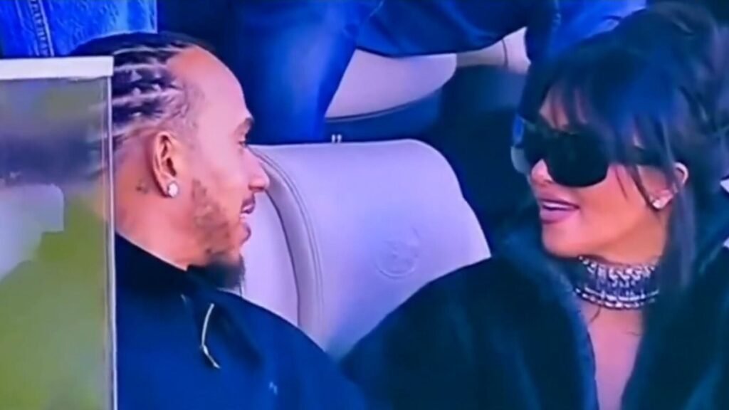 Kim Kardashian et Lewis Hamilton ont-ils officialisé leur romance au Super Bowl ?