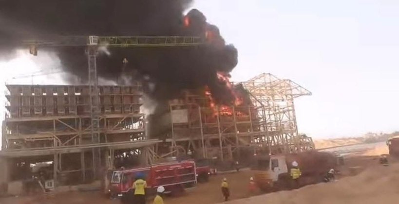 Alerte à Diogo : incendie maîtrisé sur le site minier d’Eramet Grande Côte, aucun blessé n’est à déplorer Alerte à Diogo : incendie maîtrisé sur le site minier d'Eramet Grande Côte, aucun blessé n'est à déplorer