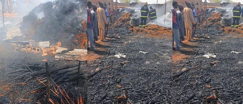 Kaffrine : deux maisons ravagées par un violent incendie, des pertes estimées à un plus d’un million de FCFA violent incendie